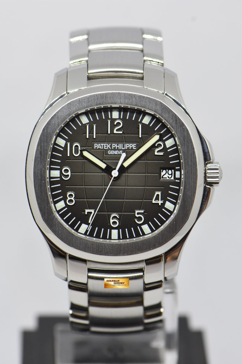 SOLD PATEK PHILIPPE AQUANAUT 40mm STEEL IN BRACELET 5167 1A