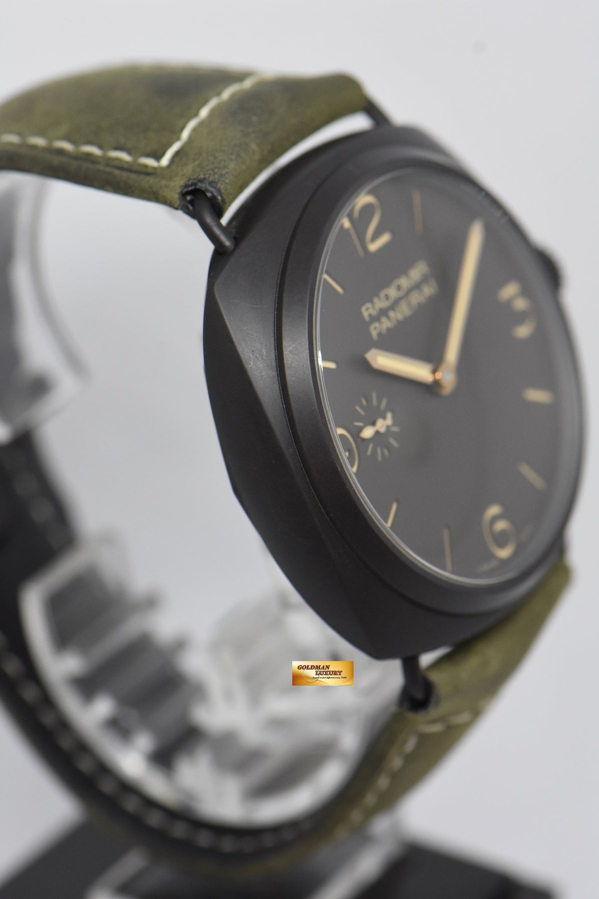 [SOLD] PANERAI RADIOMIR BLACK COMPOSITE 47mm MANUAL WINDING PAM 504 (MINT)