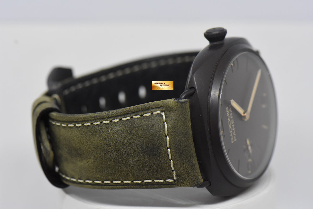 [SOLD] PANERAI RADIOMIR BLACK COMPOSITE 47mm MANUAL WINDING PAM 504 (MINT)