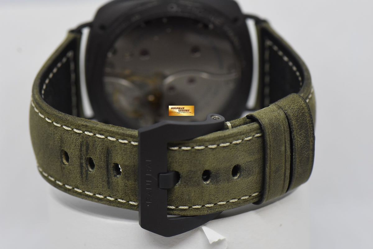 [SOLD] PANERAI RADIOMIR BLACK COMPOSITE 47mm MANUAL WINDING PAM 504 (MINT)