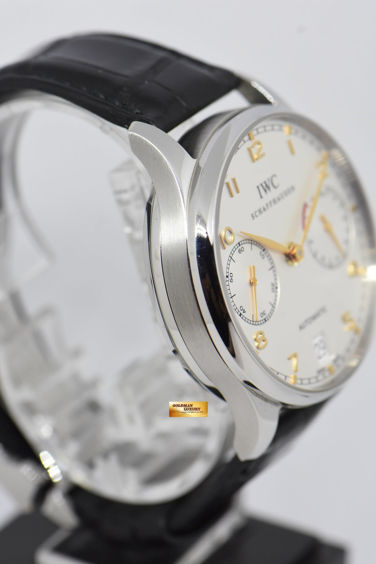 [SOLD] IWC PORTUGUESE 7 DAYS POWER RESERVE 43mm AUTOMATIC WHITE IW5001-14 (MINT)