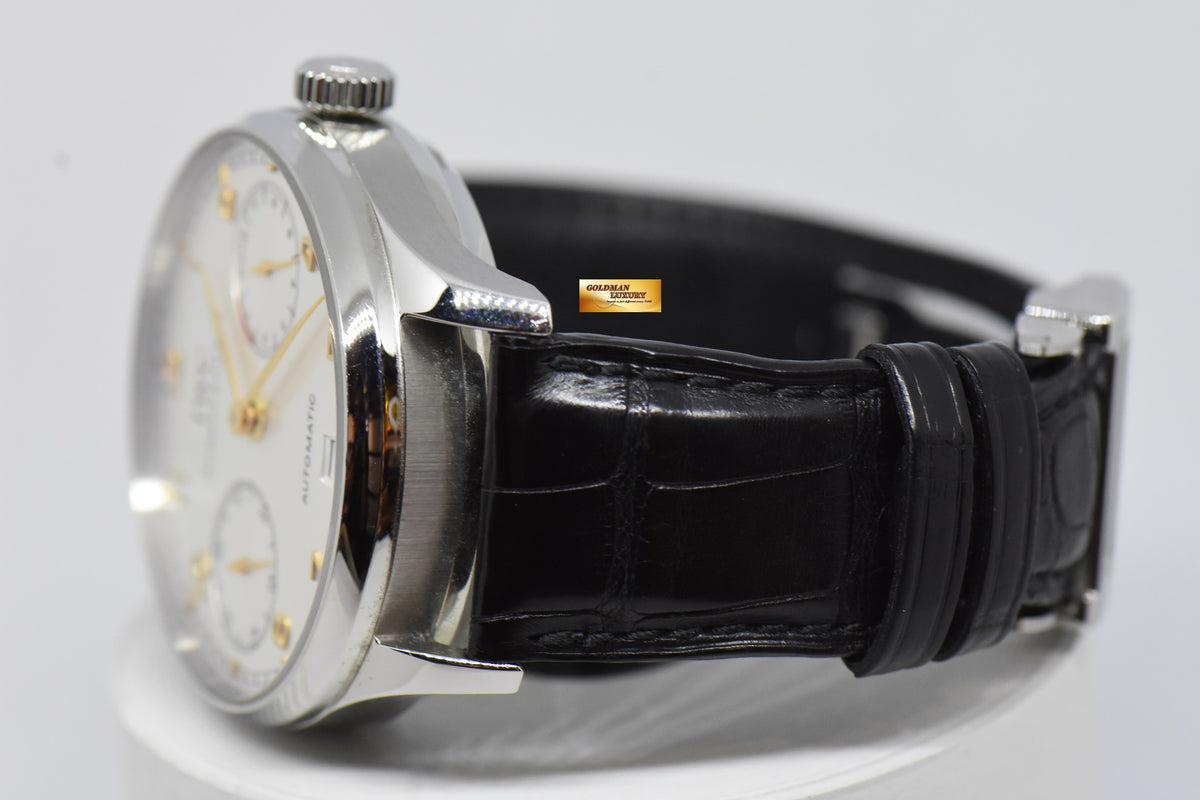 [SOLD] IWC PORTUGUESE 7 DAYS POWER RESERVE 43mm AUTOMATIC WHITE IW5001-14 (MINT)