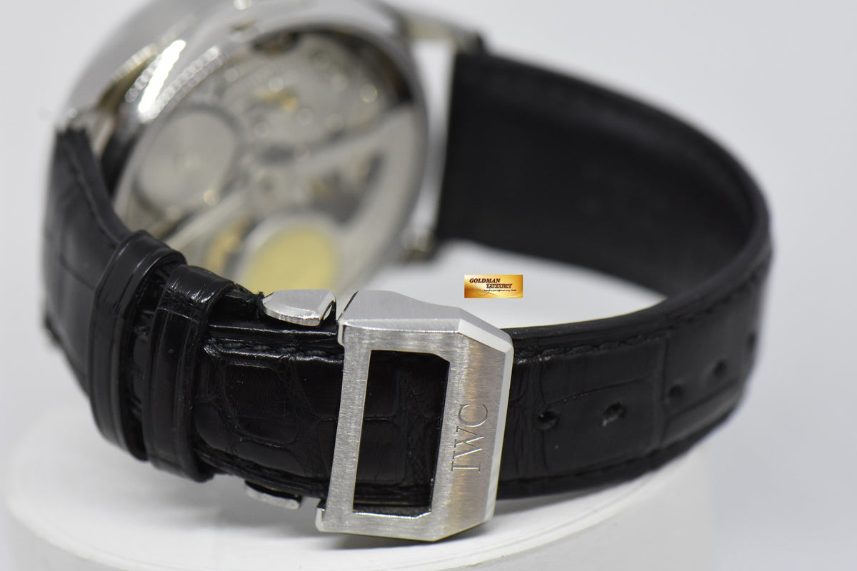 [SOLD] IWC PORTUGUESE 7 DAYS POWER RESERVE 43mm AUTOMATIC WHITE IW5001-14 (MINT)