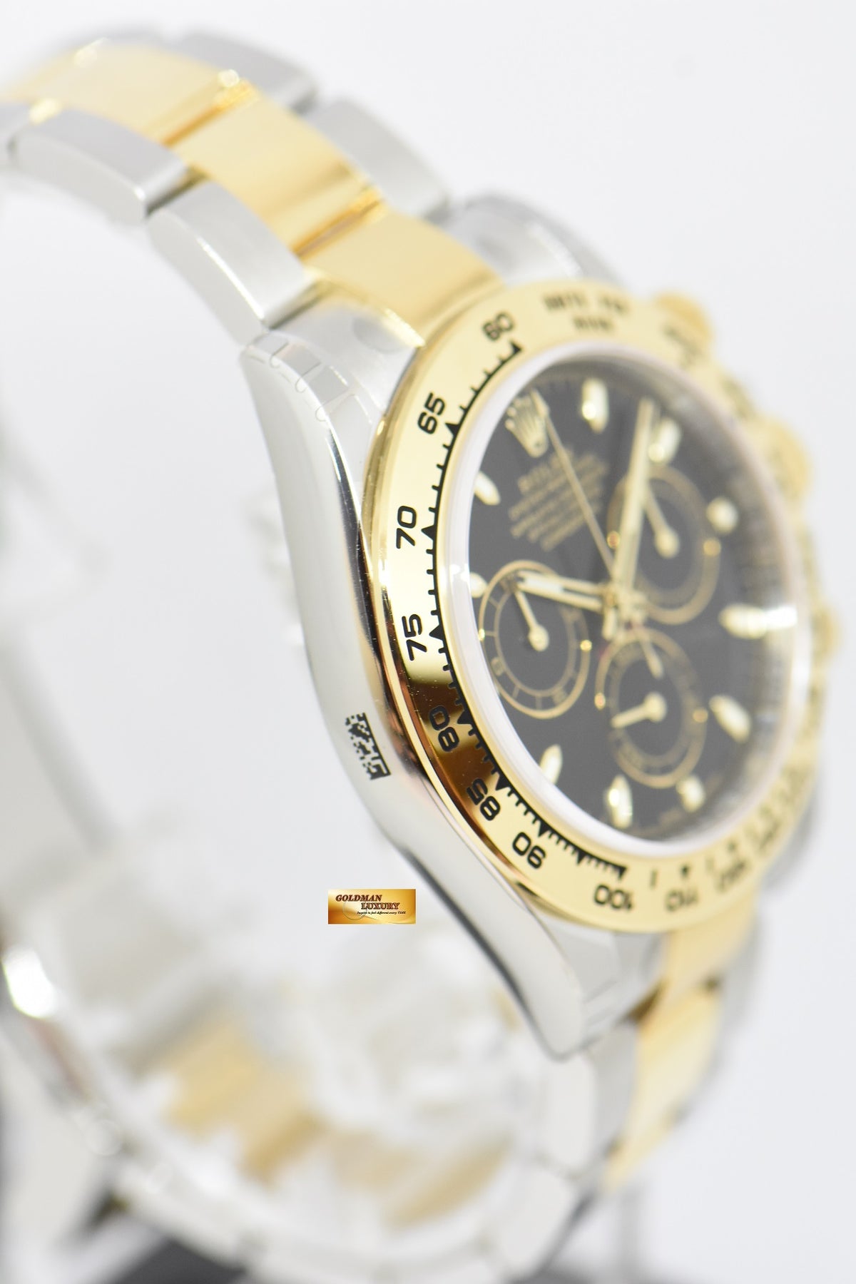 [SOLD] ROLEX OYSTER PERPETUAL DAYTONA HALF-GOLD BLACK 116503 (NEW-UNWORN)