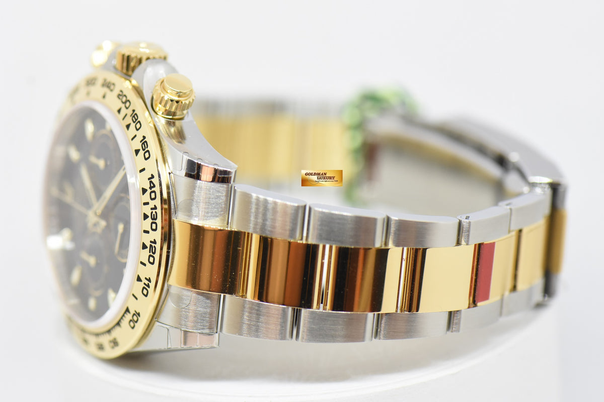 [SOLD] ROLEX OYSTER PERPETUAL DAYTONA HALF-GOLD BLACK 116503 (NEW-UNWORN)