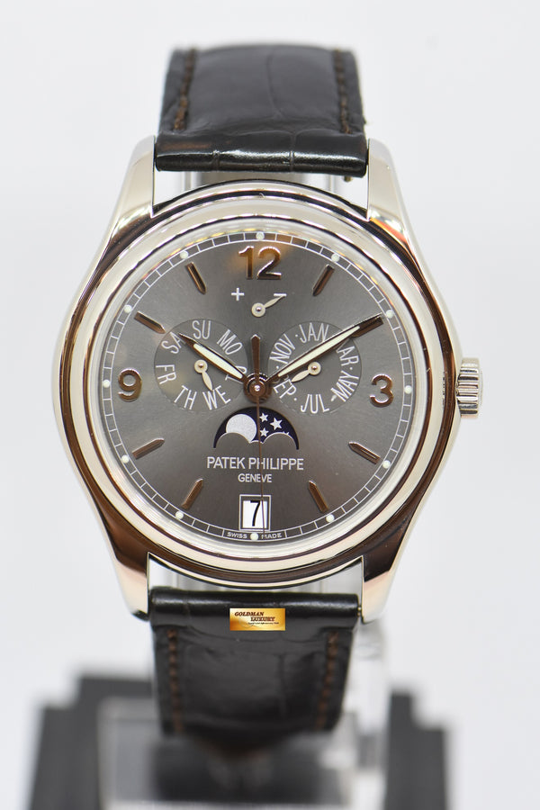 [SOLD] PATEK PHILIPPE COMPLICATIONS ANNUAL CALENDAR MOON-PHASE w/ POWER RESERVE 18K ROSE GOLD AUTOMATIC 5146G (MINT)