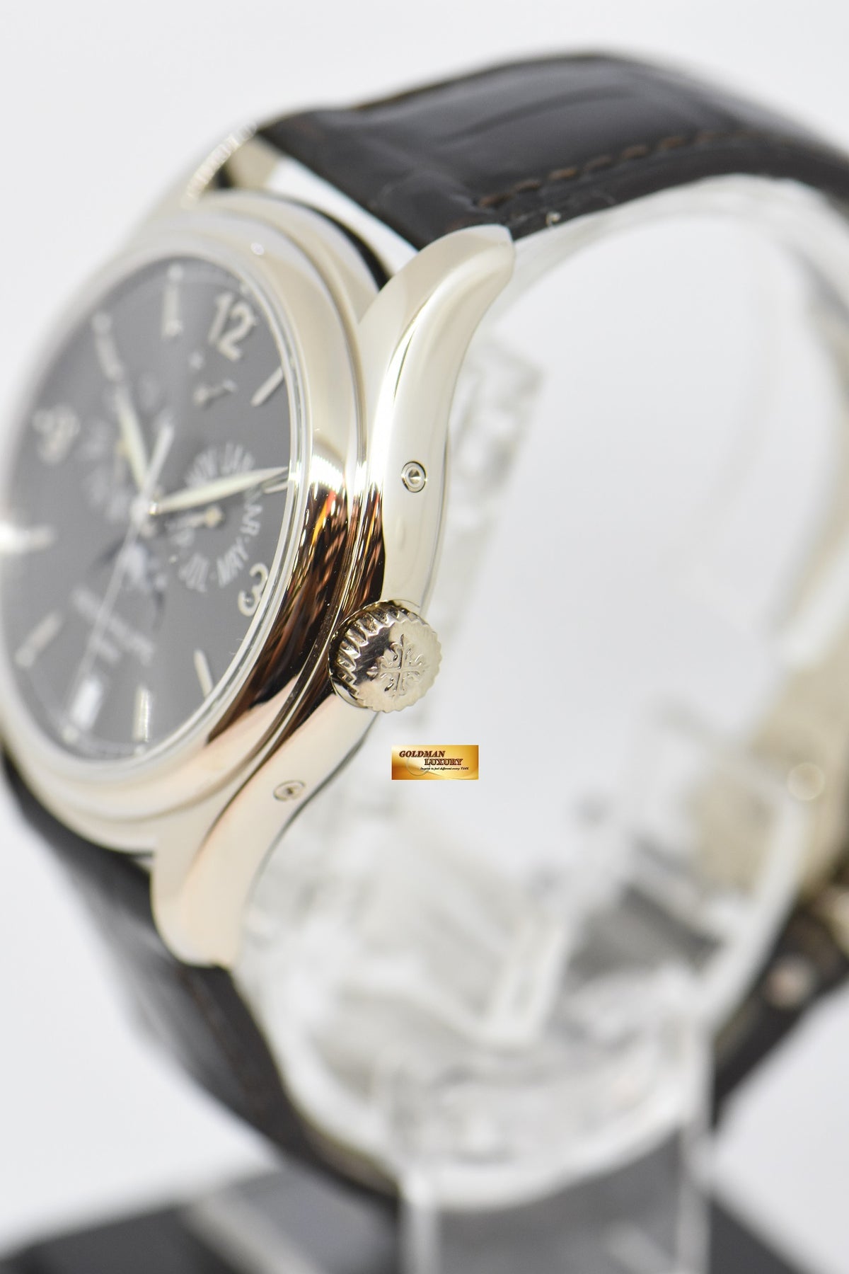 [SOLD] PATEK PHILIPPE COMPLICATIONS ANNUAL CALENDAR MOON-PHASE w/ POWER RESERVE 18K ROSE GOLD AUTOMATIC 5146G (MINT)