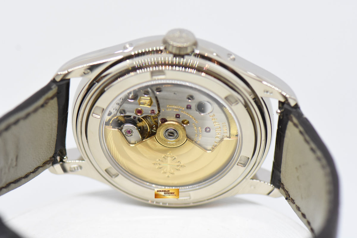 [SOLD] PATEK PHILIPPE COMPLICATIONS ANNUAL CALENDAR MOON-PHASE w/ POWER RESERVE 18K ROSE GOLD AUTOMATIC 5146G (MINT)