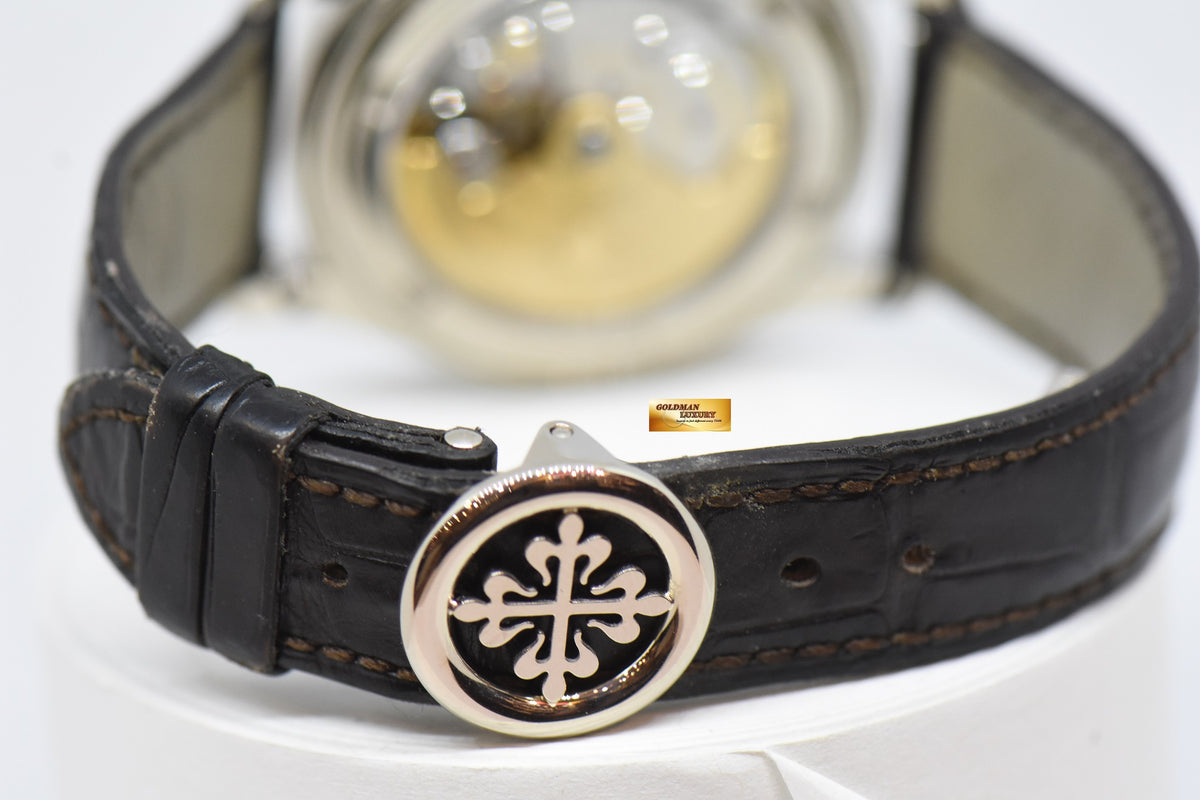 [SOLD] PATEK PHILIPPE COMPLICATIONS ANNUAL CALENDAR MOON-PHASE w/ POWER RESERVE 18K ROSE GOLD AUTOMATIC 5146G (MINT)