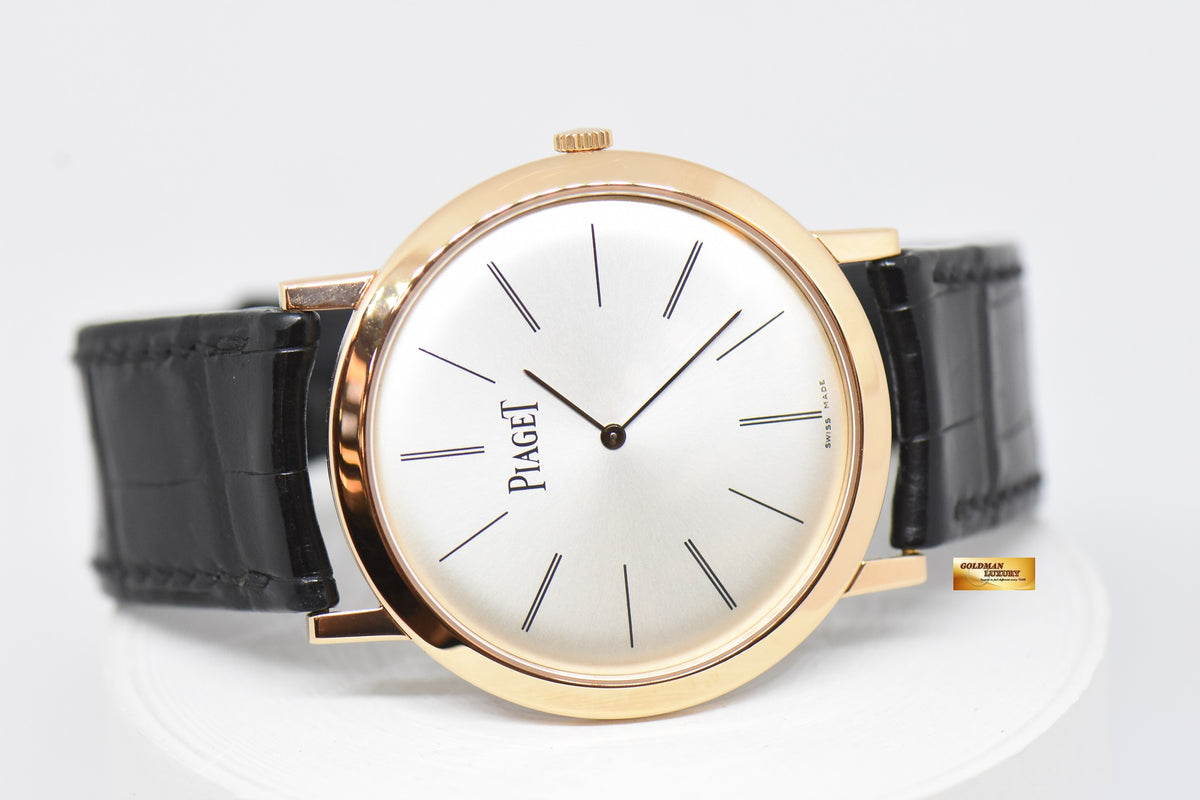 [SOLD] PIAGET ALTIPLANO 38mm 18K ROSE GOLD MANUAL WINDING GOA29120 (MINT)