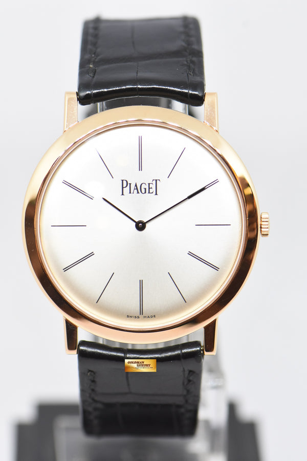 [SOLD] PIAGET ALTIPLANO 38mm 18K ROSE GOLD MANUAL WINDING GOA29120 (MINT)