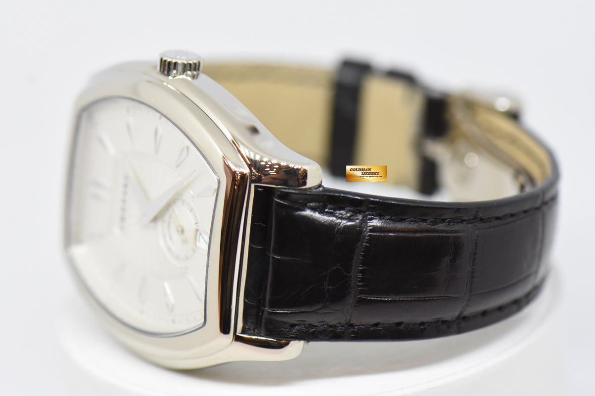 [SOLD] CHOPARD L.U.C TONNEAU SHAPE 18K WHITE GOLD AUTOMATIC 16/2267 (MINT)