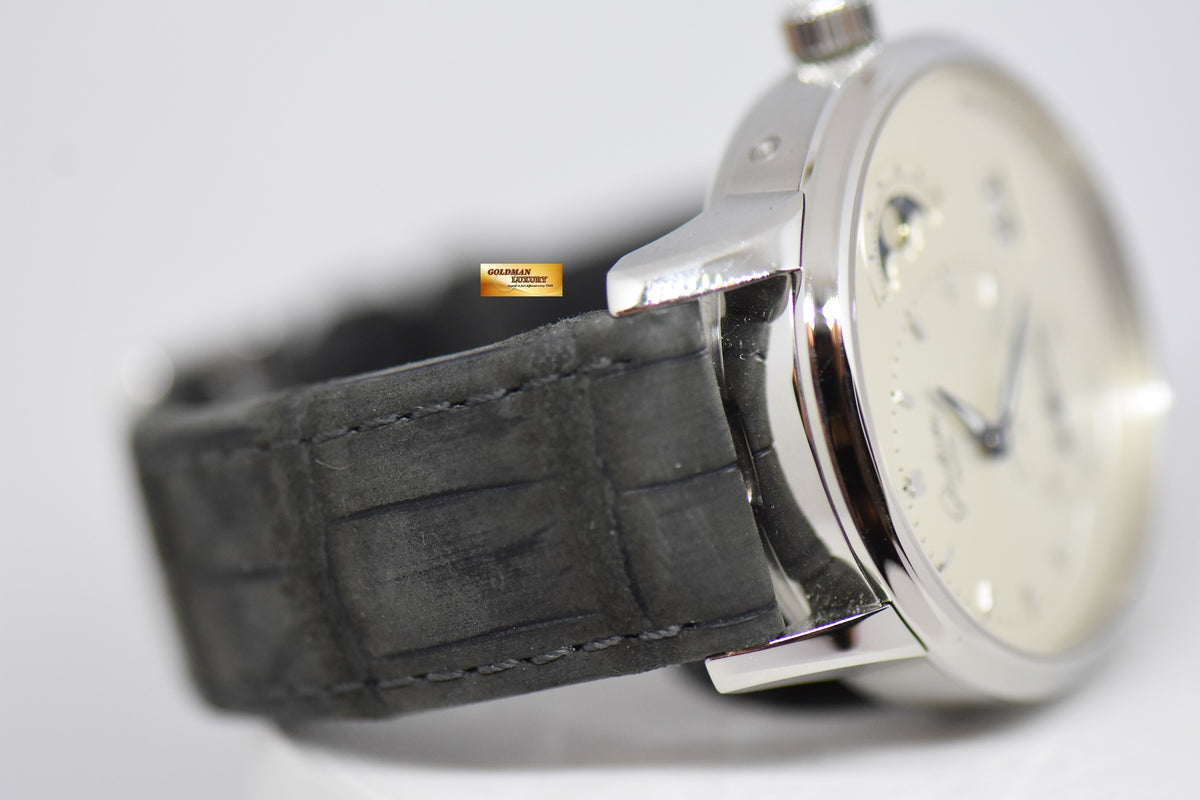 [SOLD] GLASHUTTE ORIGINAL PANOMATICLUNAR MOONPHASE 40mm AUTOMATIC (MINT)