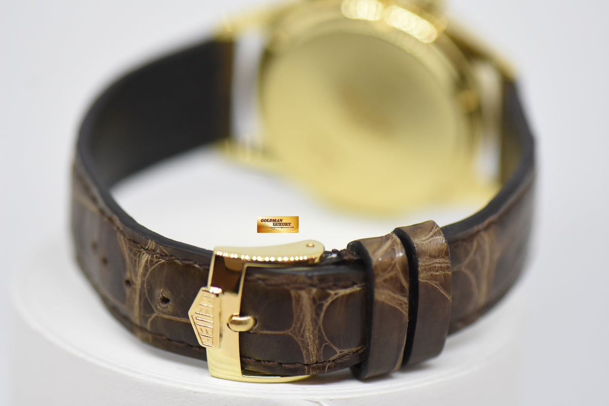 [SOLD] HEUER CARRERA CHRONOGRAPH RE-EDITION OF THE 1964 18K YELLOW GOLD MANUAL WINDING CS3140 (MINT)