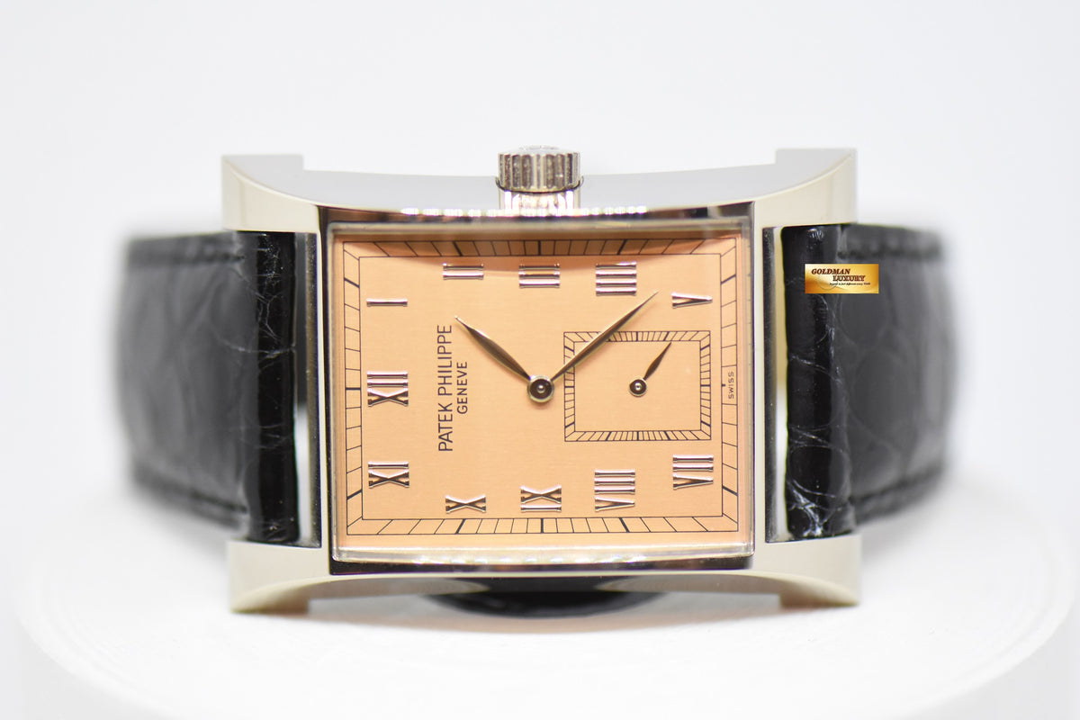 [SOLD] PATEK PHILIPPE “PAGODA” 1997 COMMEMORATIVE 18K WHITE GOLD MANUAL 5500G (LIMITED 250pcs) (MINT)