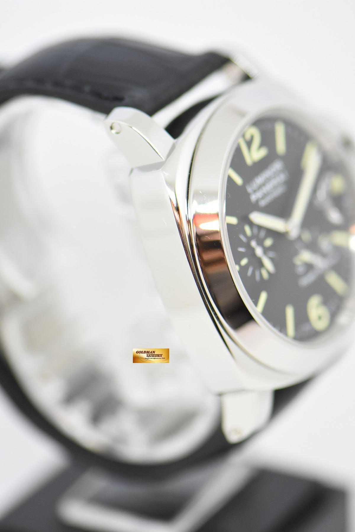 [SOLD] PANERAI LUMINOR MARINA 44mm POWER RESERVE AUTOMATIC BLACK PAM 90 (MINT)