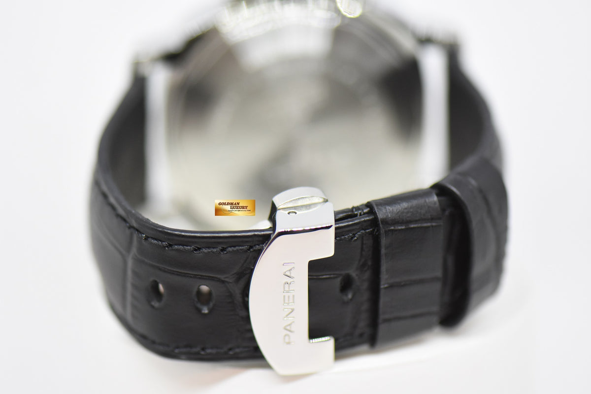 [SOLD] PANERAI LUMINOR MARINA 44mm POWER RESERVE AUTOMATIC BLACK PAM 90 (MINT)