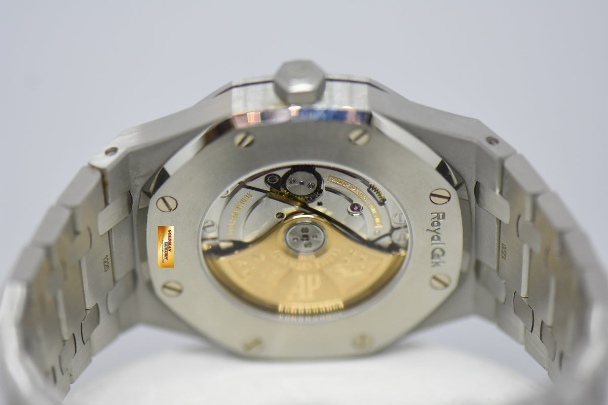 [SOLD] AUDEMARS PIGUET ROYAL OAK 41mm STEEL IN BRACELET WHITE AUTOMATIC 15400ST (MINT) (UNPOLISHED)
