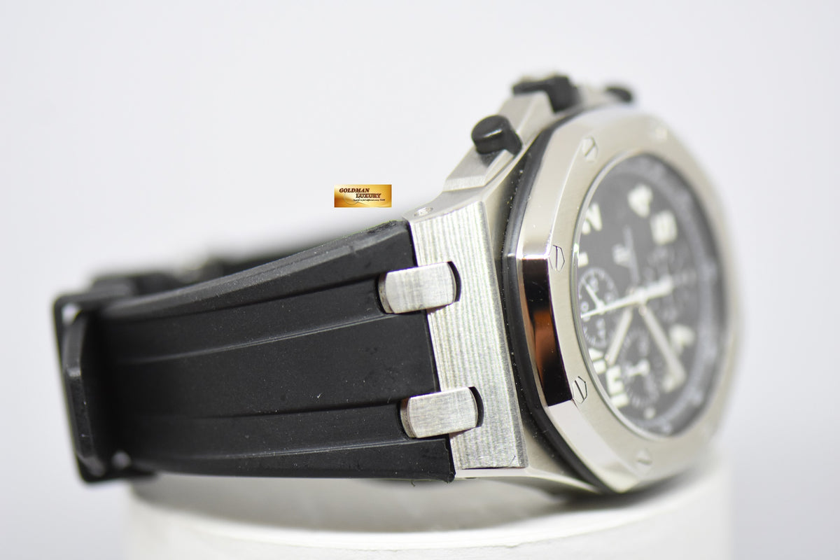 [SOLD] AUDEMARS PIGUET ROYAL OAK OFFSHORE CHRONOGRAPH 42mm BLACK THEME 26020ST (MINT)