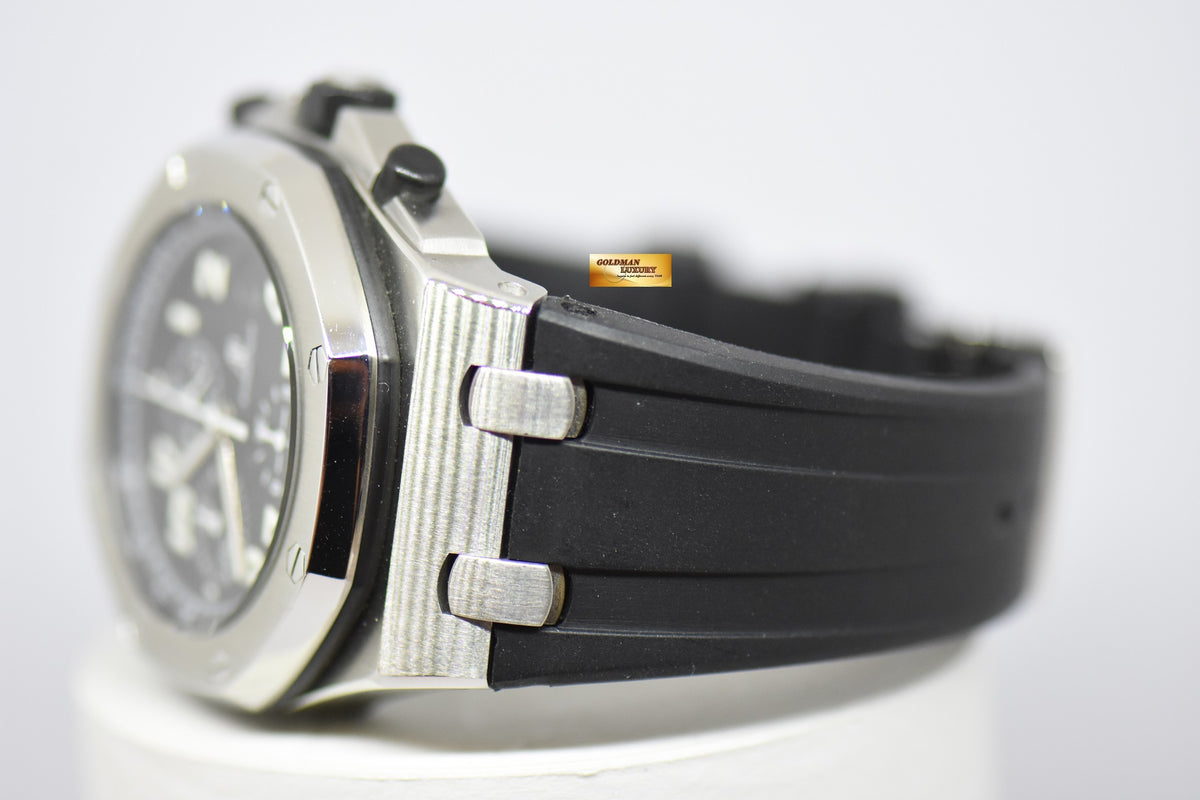 [SOLD] AUDEMARS PIGUET ROYAL OAK OFFSHORE CHRONOGRAPH 42mm BLACK THEME 26020ST (MINT)