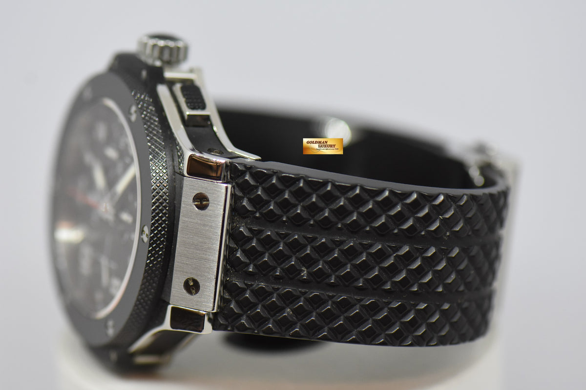 [SOLD] HUBLOT BIG BANG CHRONOGRAPH CERAMIC BEZEL SS 44mm AUTOMATIC 301.SB.131.RX (NEAR MINT)