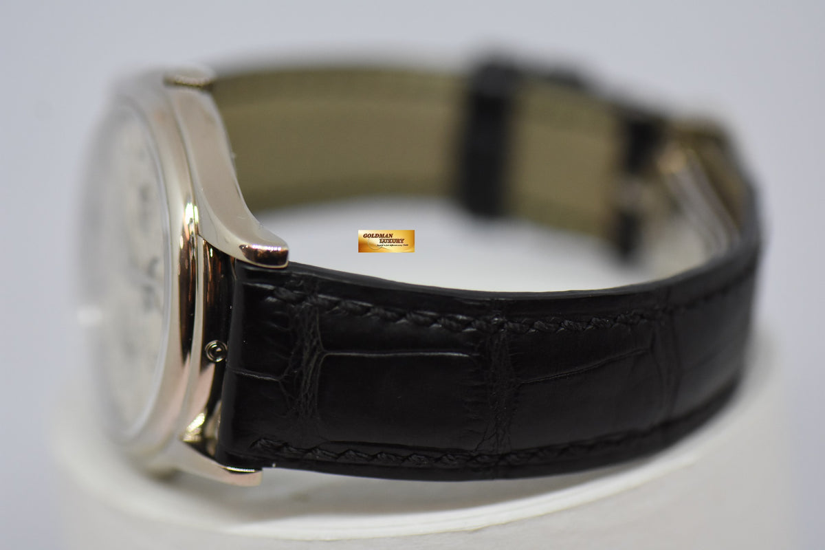 [SOLD] PATEK PHILIPPE PERPETUAL CALENDAR MOONPHASE 37mm 18K WHITE GOLD 5140G (MINT)