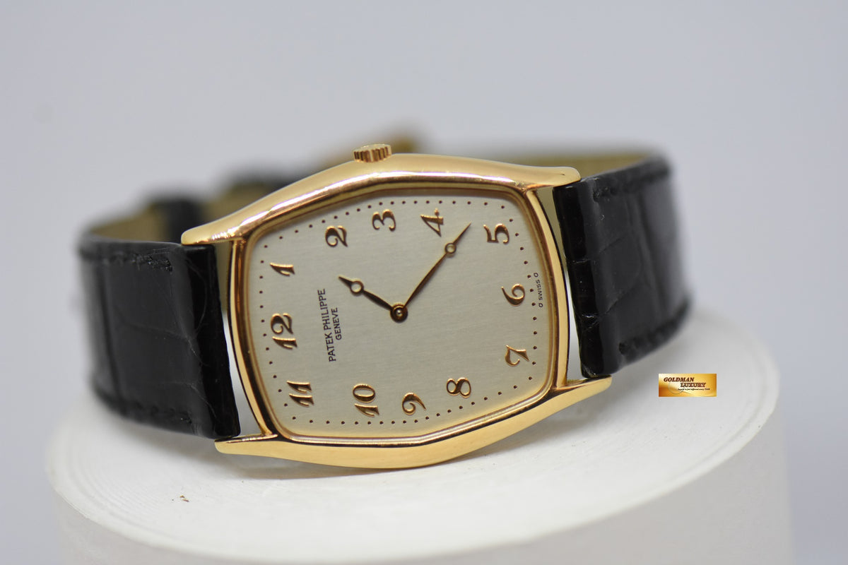 [SOLD] PATEK PHILIPPE GONDOLO 18K ROSE GOLD MANUAL WINDING 3842R (MINT)