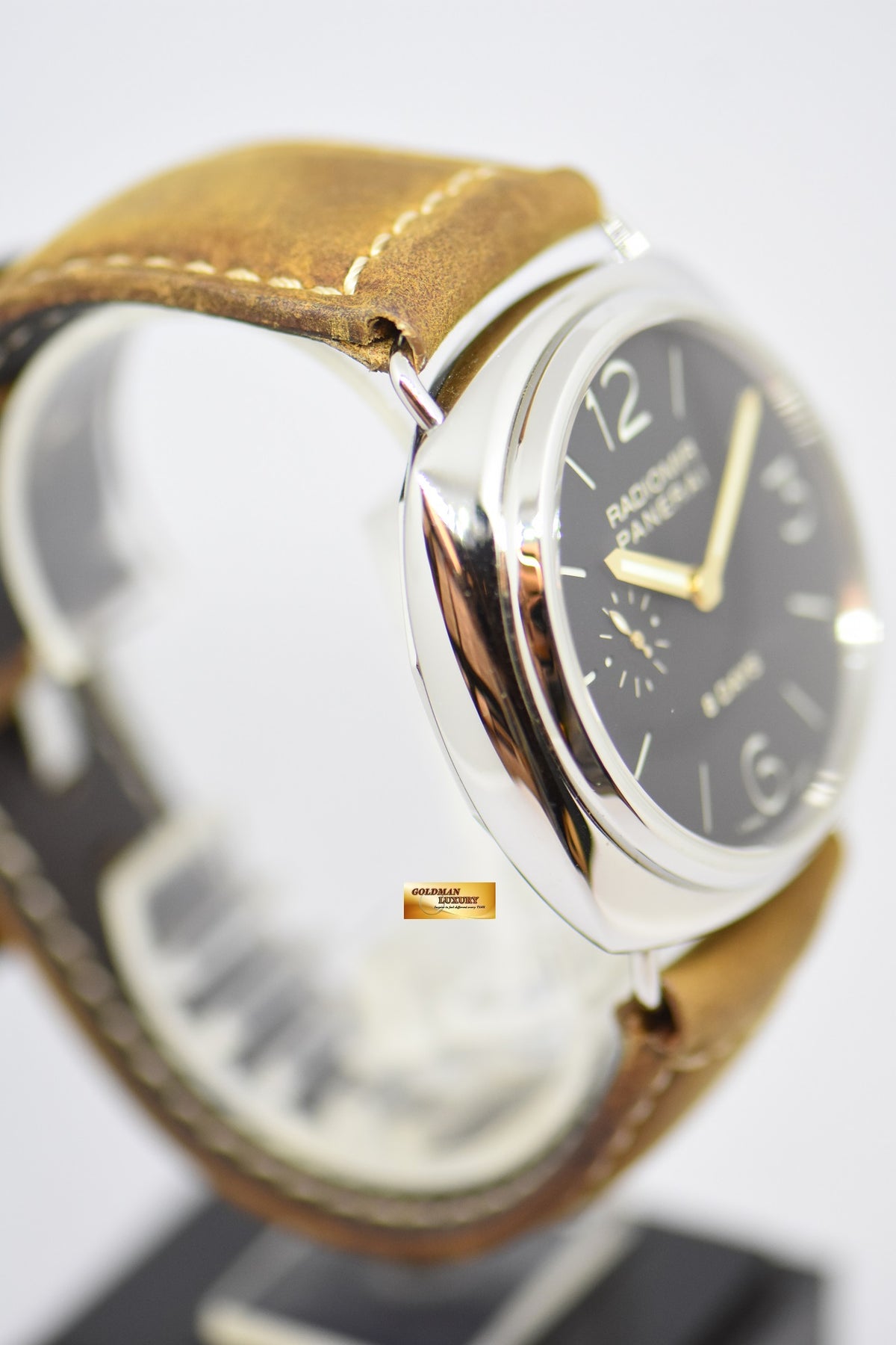 [SOLD] PANERAI RADIOMIR 8 DAYS 45mm (JLC-BASED MVT) MANUAL WINDING PAM 190 (MINT)