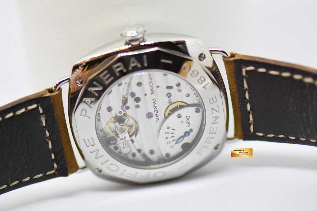 [SOLD] PANERAI RADIOMIR 8 DAYS 45mm (JLC-BASED MVT) MANUAL WINDING PAM 190 (MINT)