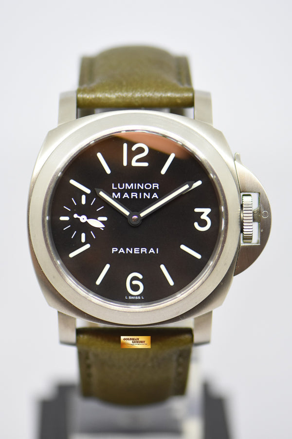 [SOLD] PANERAI LUMINOR MARINA 44mm TITANIUM MANUAL WINDING PAM 177 (NEAR MINT)