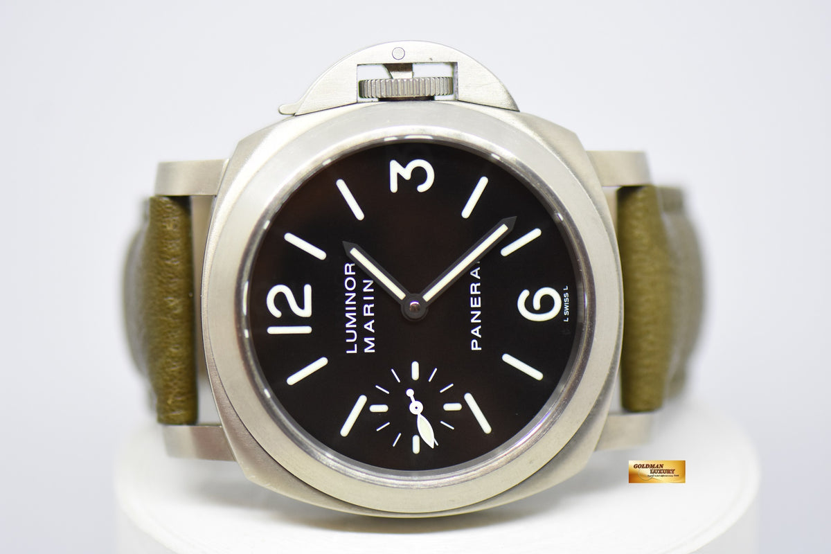 [SOLD] PANERAI LUMINOR MARINA 44mm TITANIUM MANUAL WINDING PAM 177 (NEAR MINT)