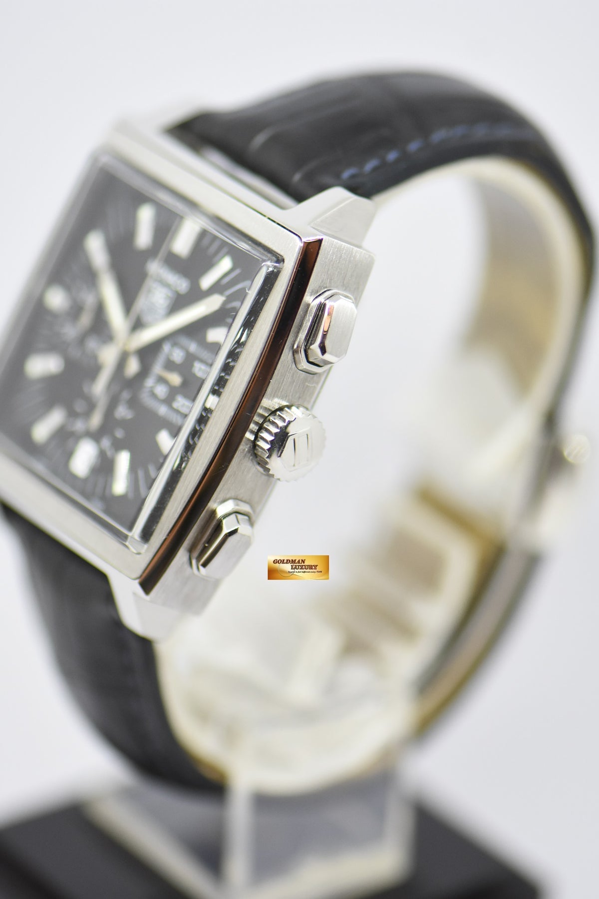 [SOLD] TAG HEUER MONACO CHRONOGRAPH 37mm x 37mm AUTOMATIC CW2117 (NEAR MINT)