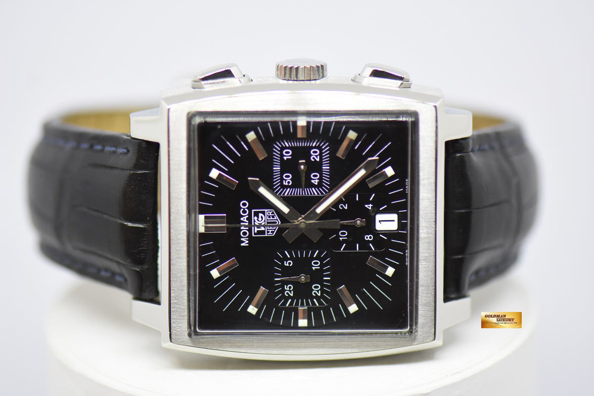 [SOLD] TAG HEUER MONACO CHRONOGRAPH 37mm x 37mm AUTOMATIC CW2117 (NEAR MINT)