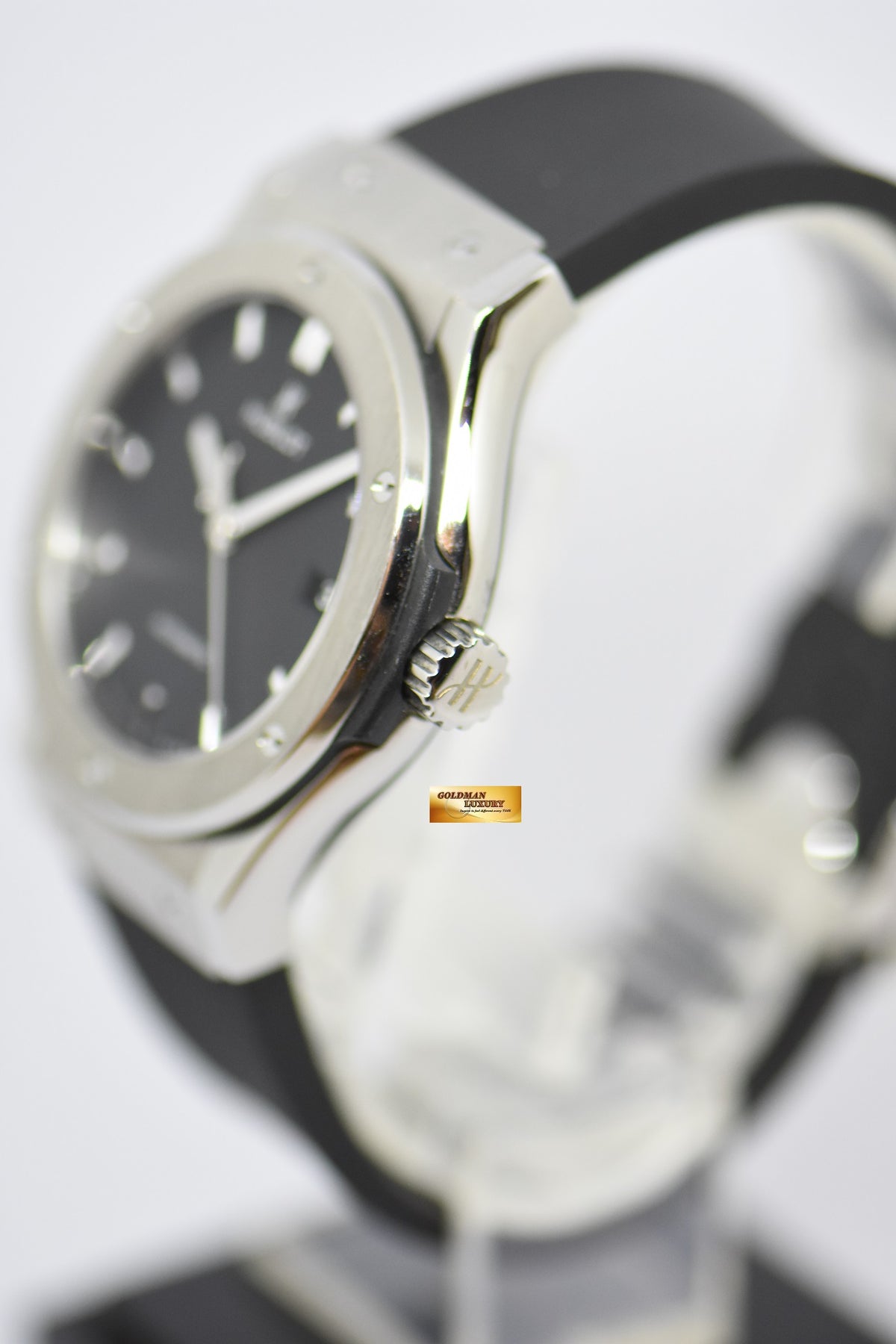 [SOLD] HUBLOT CLASSIC FUSION 38mm BLACK AUTOMATIC 542.NX.1171.LR (NEAR MINT)