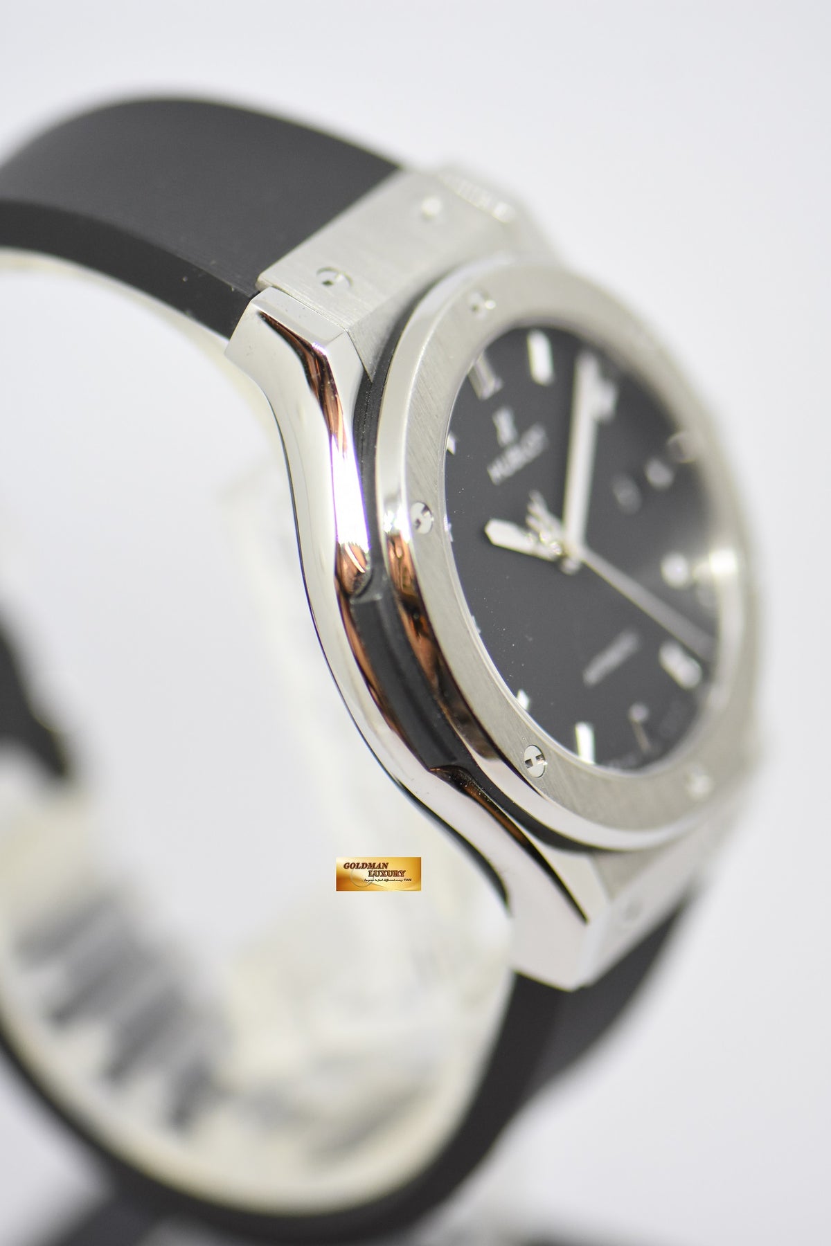 [SOLD] HUBLOT CLASSIC FUSION 38mm BLACK AUTOMATIC 542.NX.1171.LR (NEAR MINT)