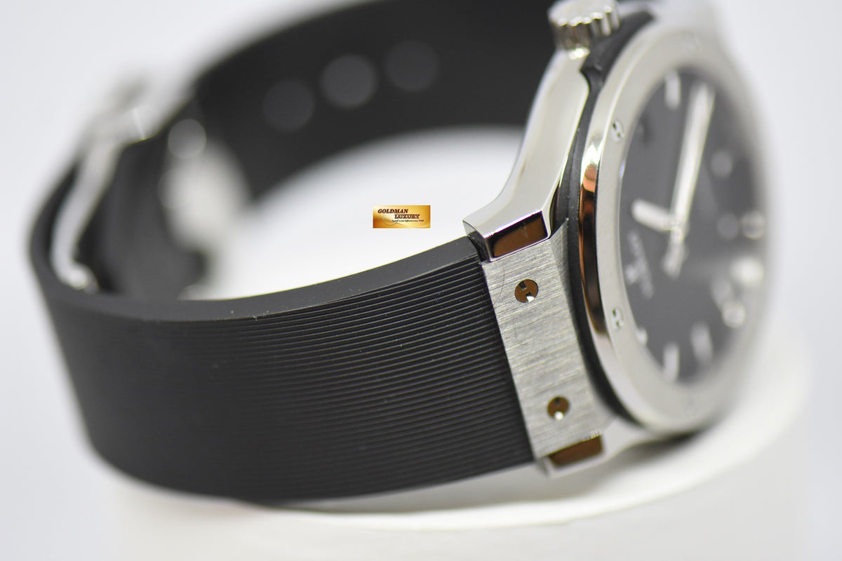 [SOLD] HUBLOT CLASSIC FUSION 38mm BLACK AUTOMATIC 542.NX.1171.LR (NEAR MINT)