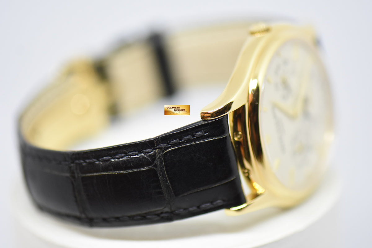 [SOLD] PATEK PHILIPPE PERPETUAL CALENDAR MOONPHASE 37mm 18K YELLOW GOLD 5140J (MINT)