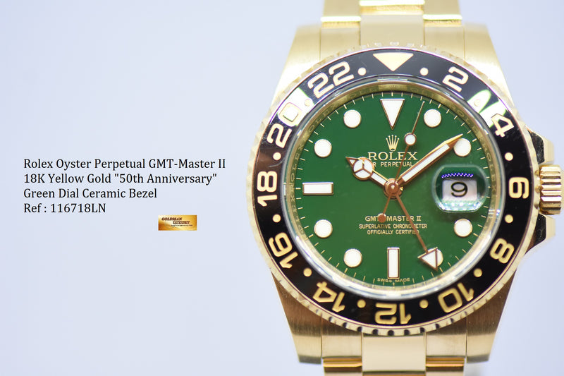 Gmt green hotsell face