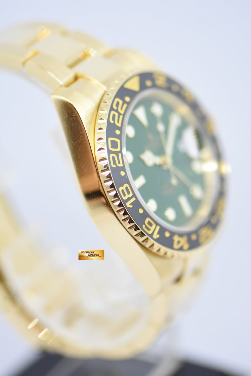 Yellow gold rolex gmt master ii 50th anniversary on sale