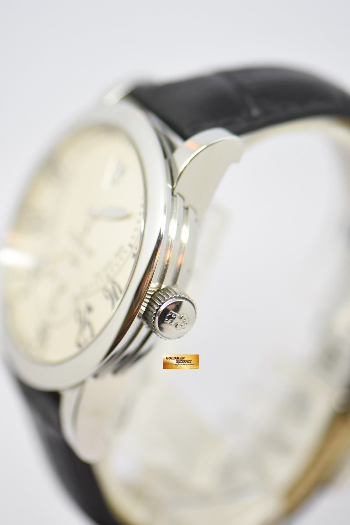 [SOLD] CORUM JUMPING HOUR 42mm STEEL IN LEATHER AUTOMATIC LIMITED EDITION OF 300 (NEAR MINT)