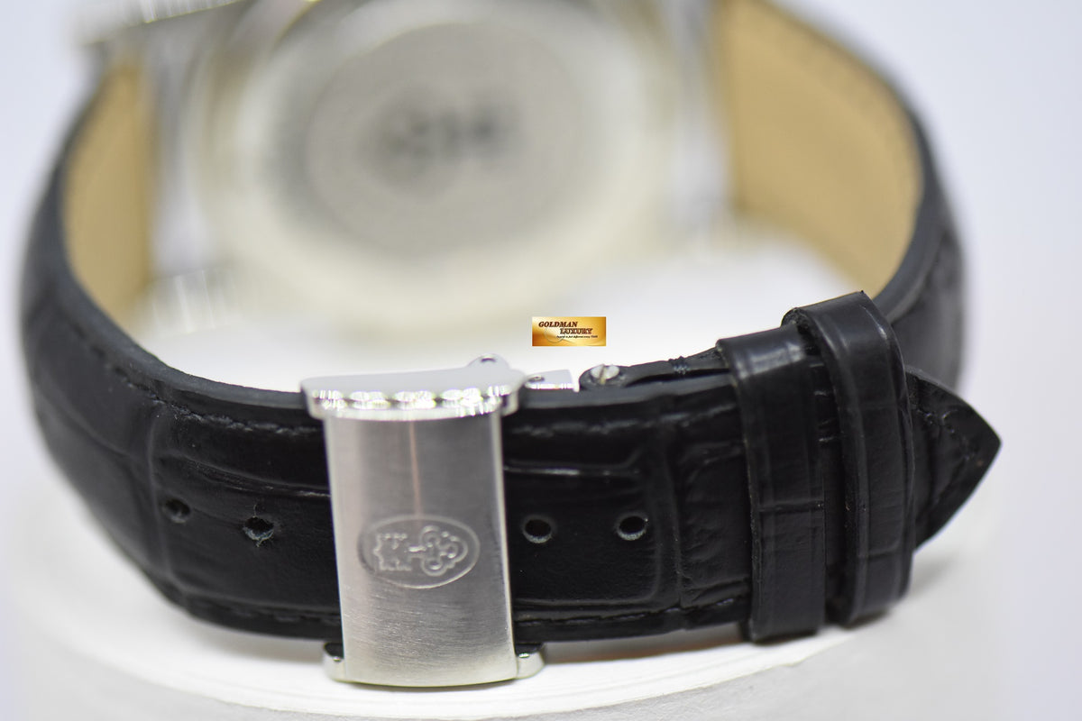 [SOLD] CORUM JUMPING HOUR 42mm STEEL IN LEATHER AUTOMATIC LIMITED EDITION OF 300 (NEAR MINT)