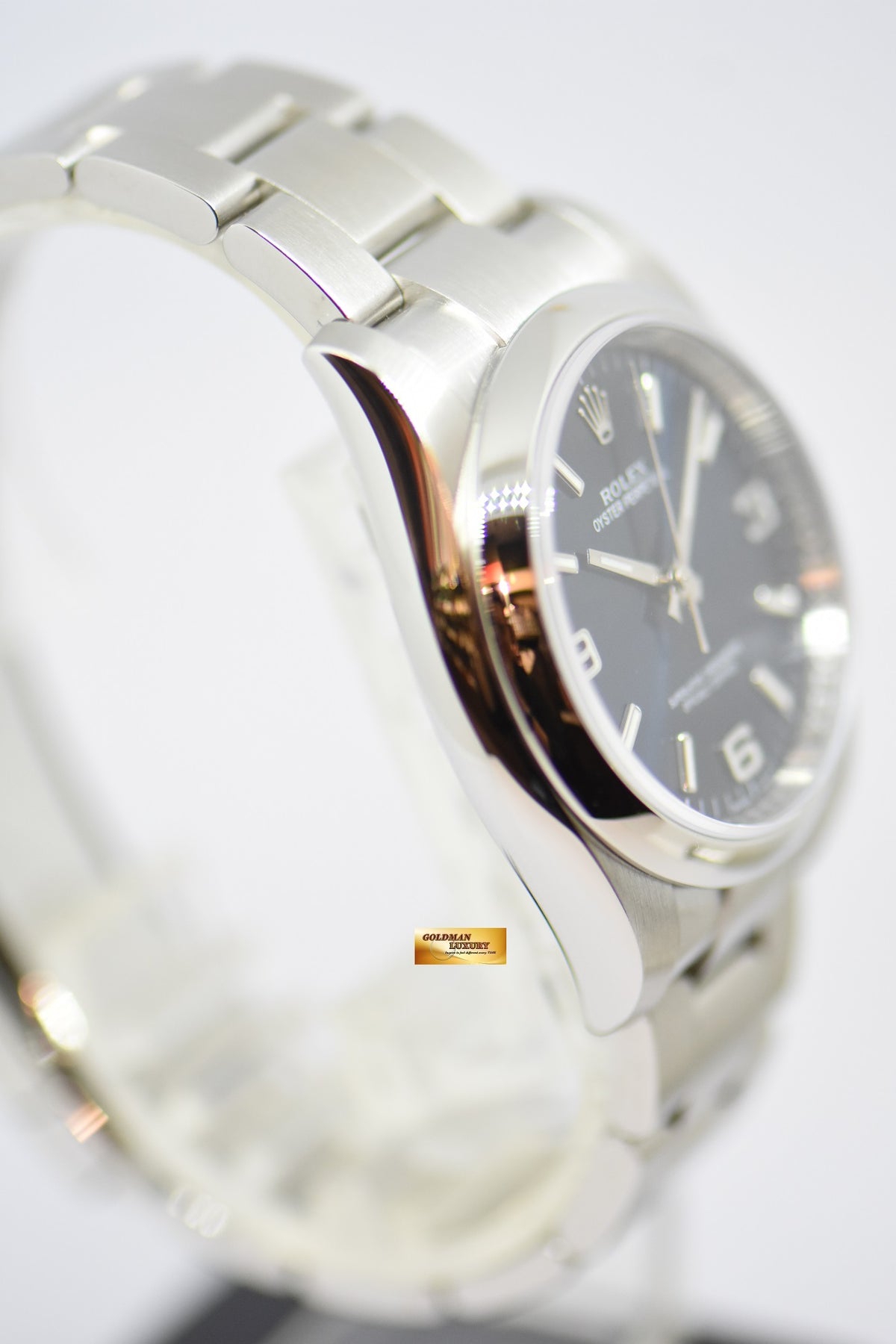 [SOLD] ROLEX OYSTER PERPETUAL 36mm STEEL IN BRACELET BLUE DIAL AUTOMATIC 116000 (NEW-UNWORN)