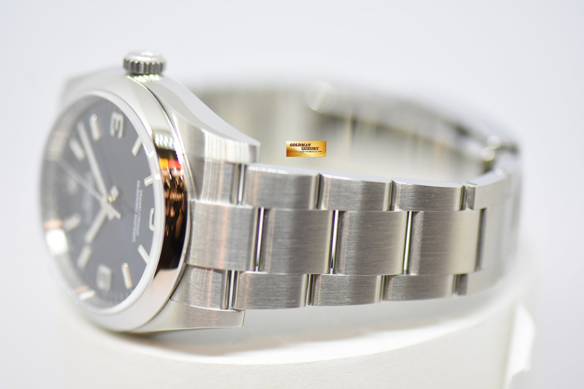 [SOLD] ROLEX OYSTER PERPETUAL 36mm STEEL IN BRACELET BLUE DIAL AUTOMATIC 116000 (NEW-UNWORN)