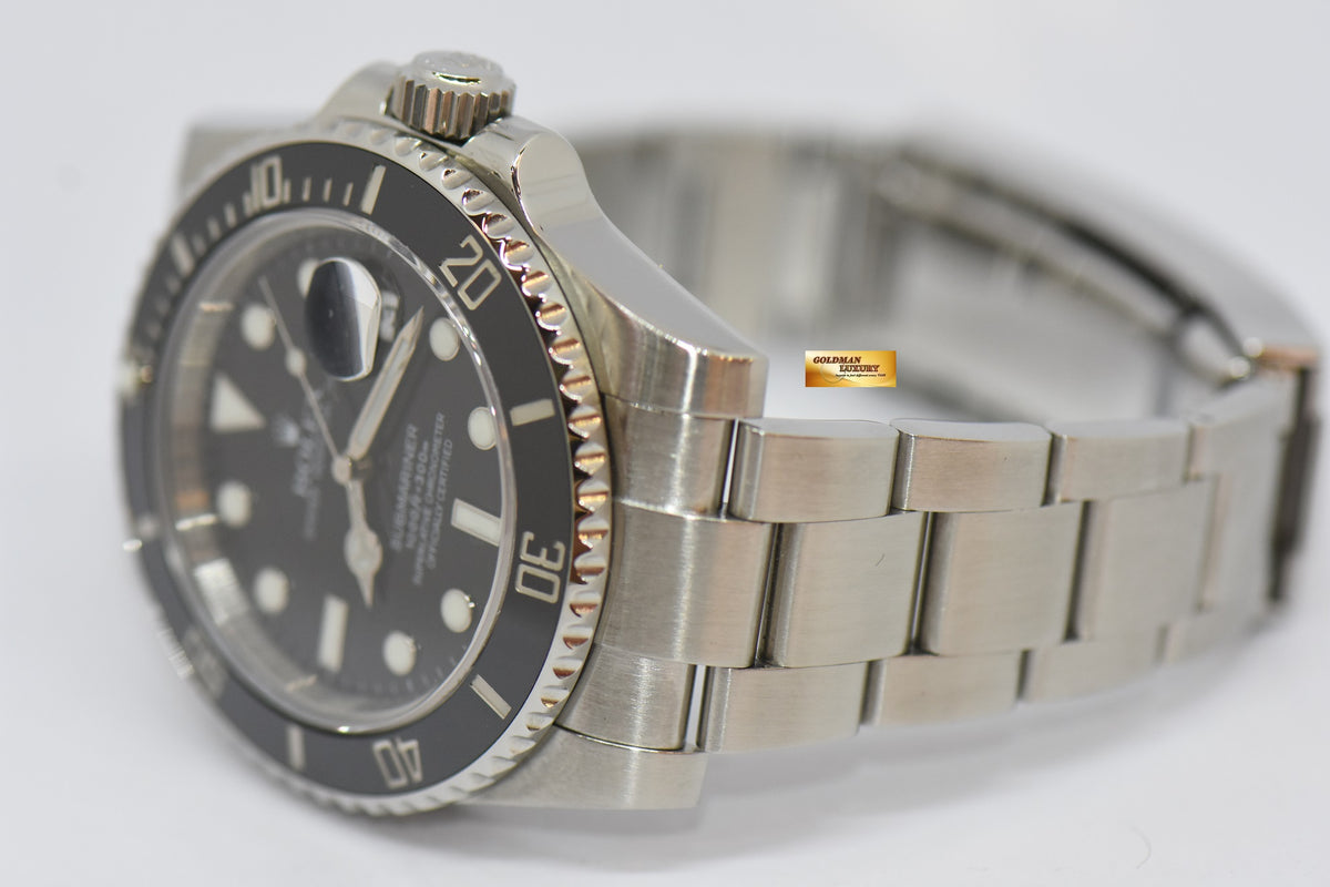 [SOLD] ROLEX OYSTER PERPETUAL SUBMARINER CERAMIC BLACK 116610LN (MINT)