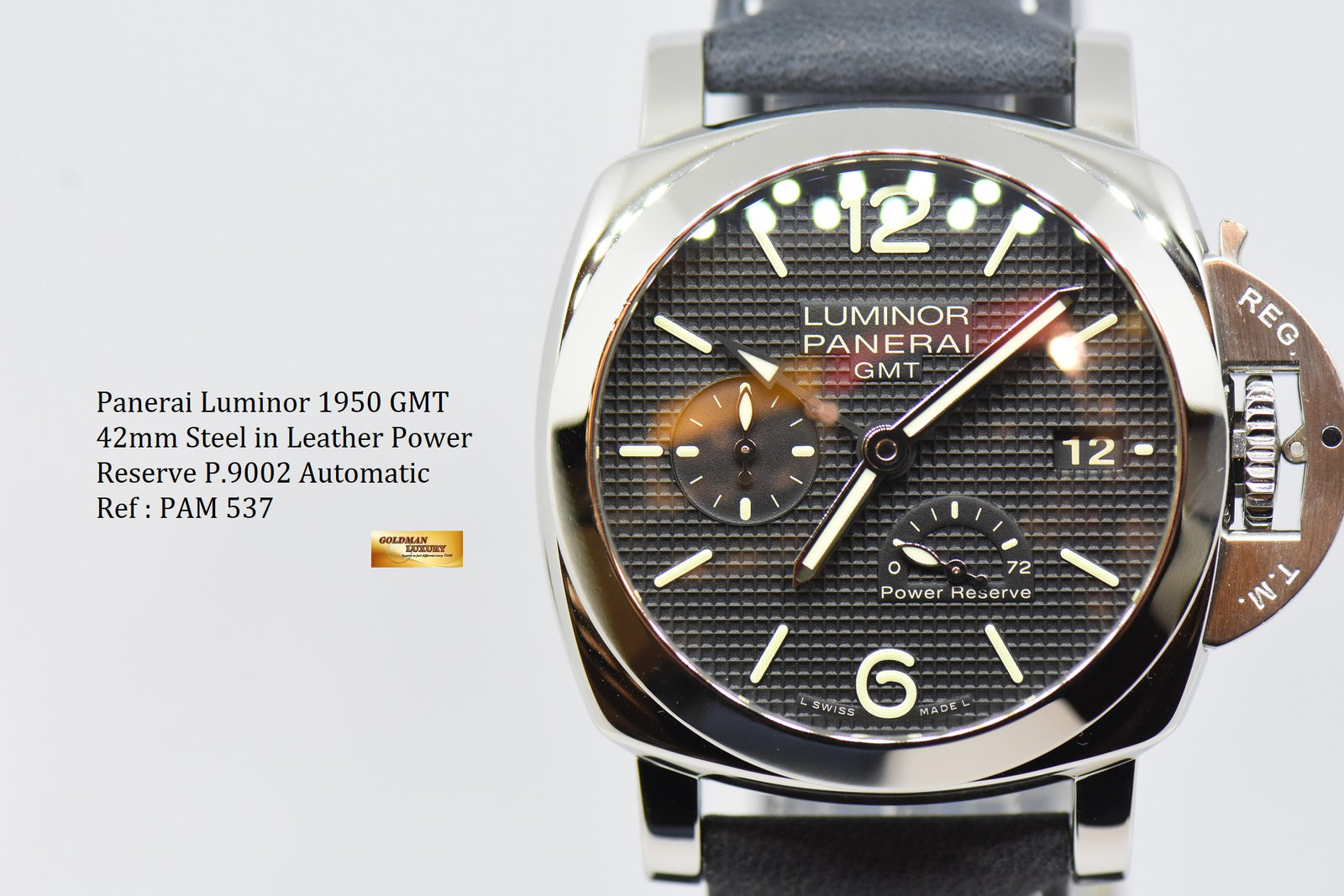 Luminor 1950 gmt clearance