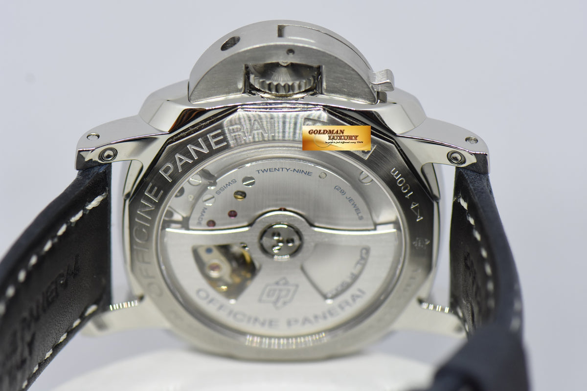 [SOLD] PANERAI LUMINOR 1950 42mm GMT POWER RESERVE P.9002 AUTOMATIC PAM 537 (MINT)