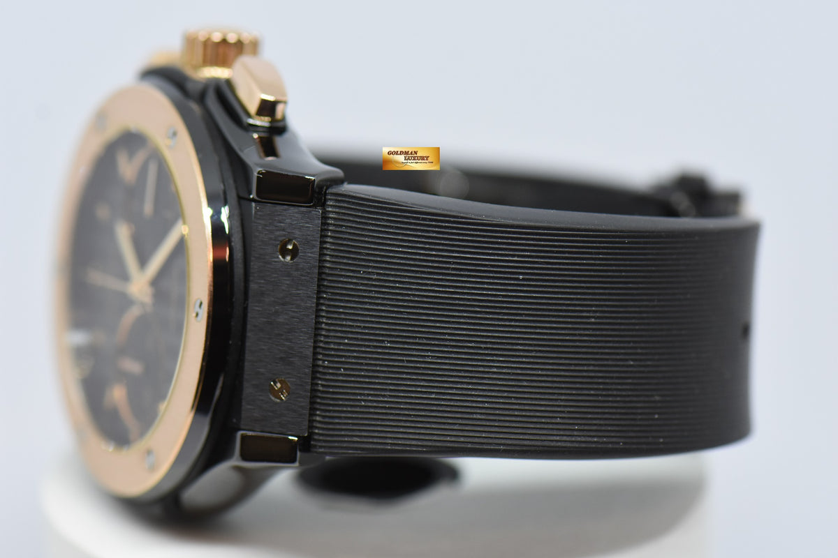 [SOLD] HUBLOT CLASSIC FUSION BLACK MAGIC CHRONOGRAPH 45mm CERAMIC IN RUBBER 521.CO.1781.RX AUTOMATIC (NEAR MINT)
