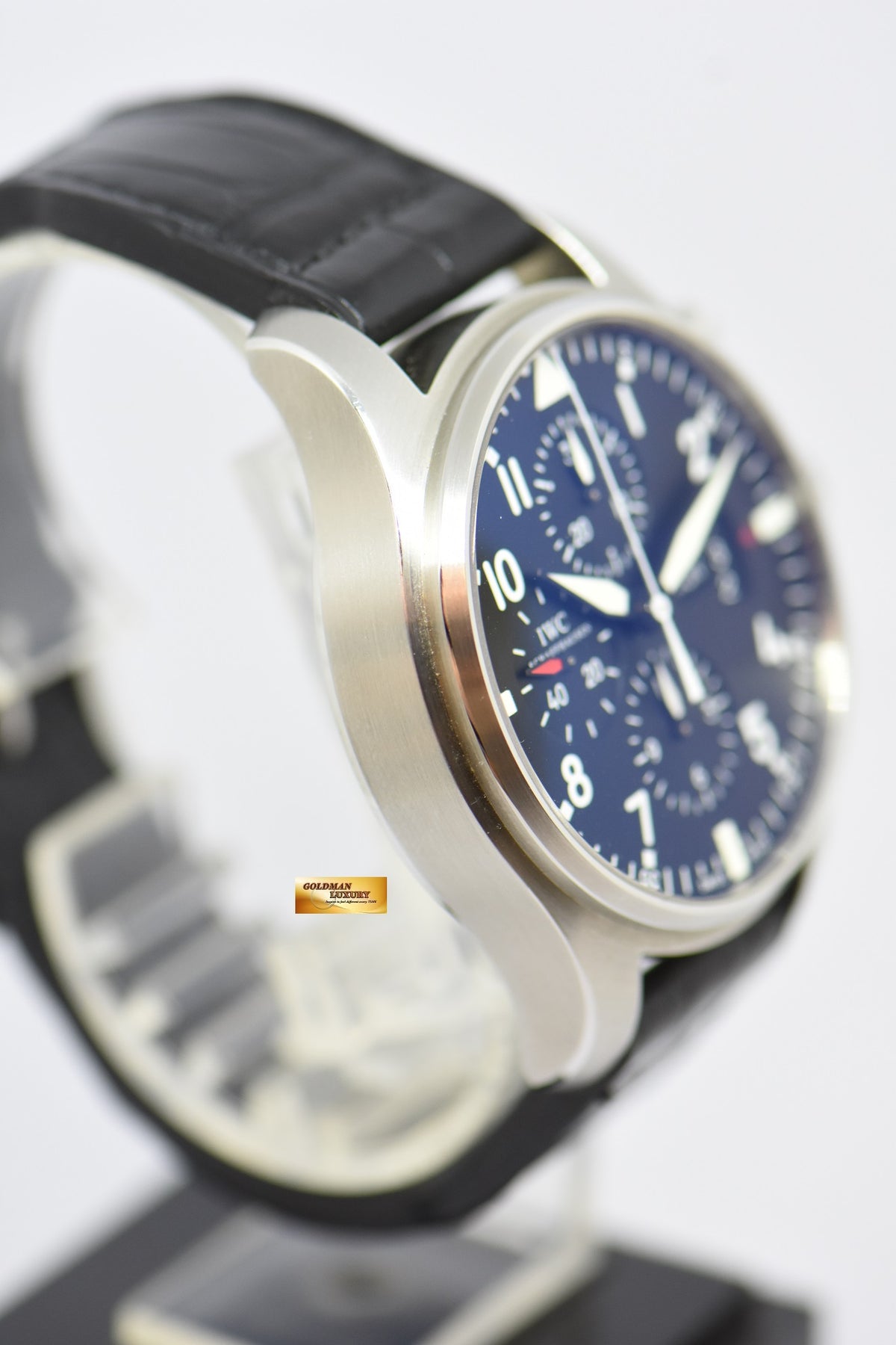 [SOLD] IWC PILOT CHRONOGRAPH 43mm DAY-DATE AUTOMATIC IW3777-01 (MINT)