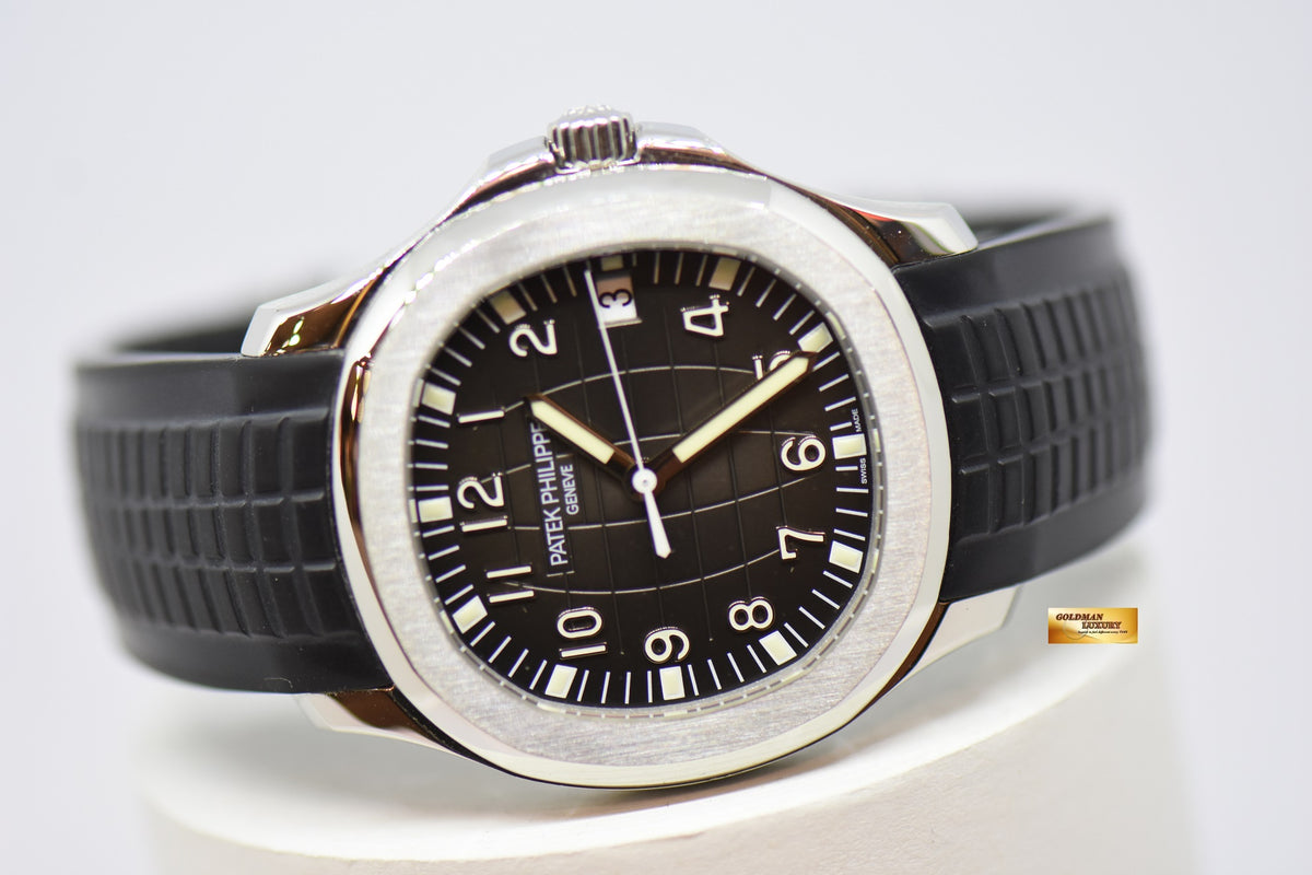 [SOLD] PATEK PHILIPPE AQUANAUT 40mm STEEL IN RUBBER 5167A AUTOMATIC (MINT)