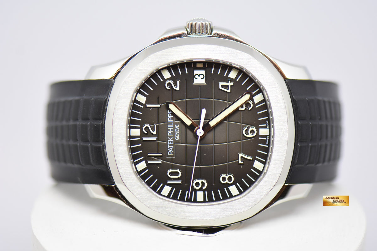 [SOLD] PATEK PHILIPPE AQUANAUT 40mm STEEL IN RUBBER 5167A AUTOMATIC (MINT)